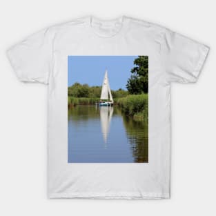 Sailing on the Norfolk Broads T-Shirt